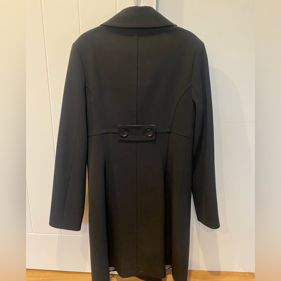 Portmans Size 10 Black Lined Coat - Picture 3 of 6